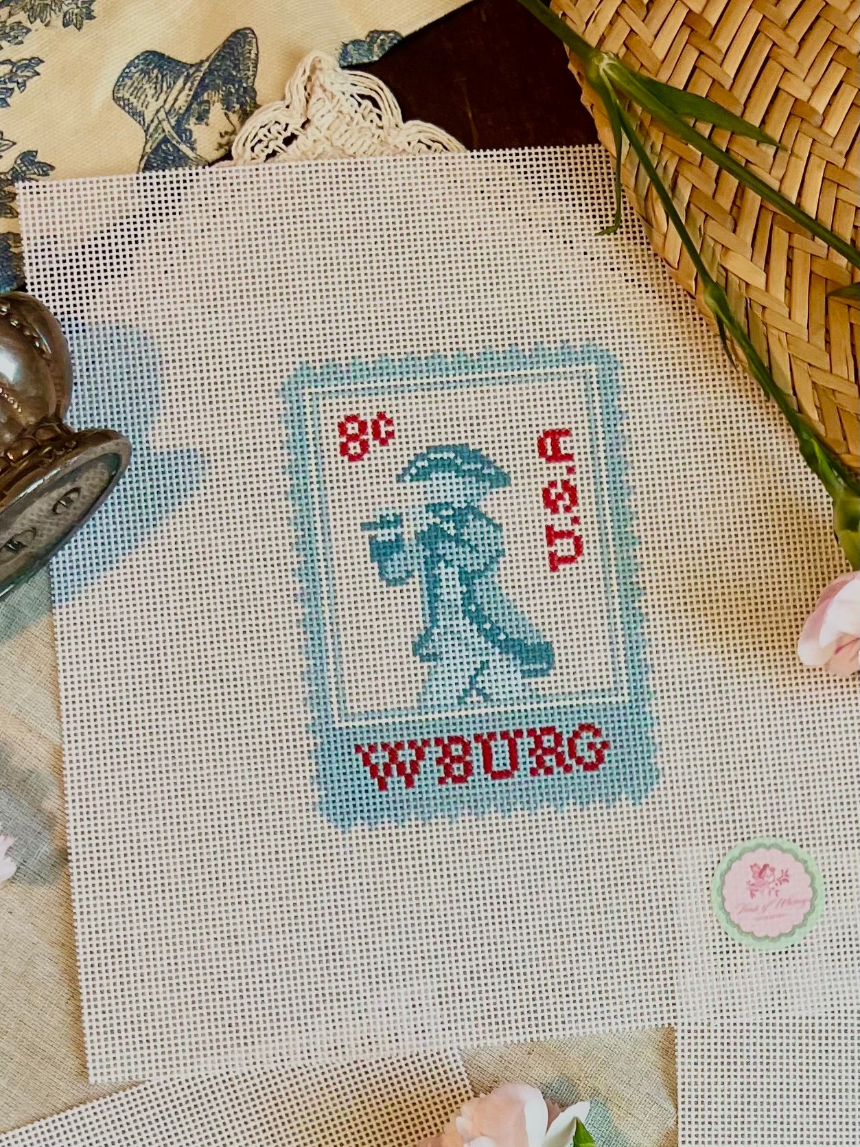 Williamsburg Stamp: Soldier