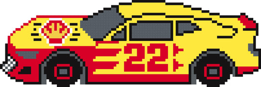 Digital Download Chart- Red and Yellow Race Car